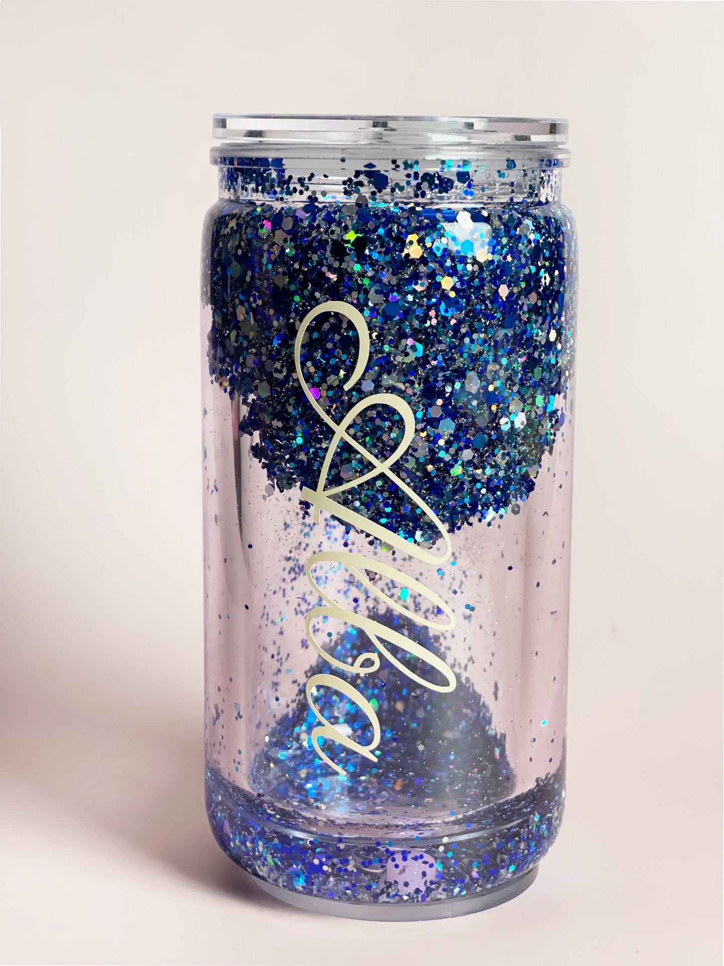 Cup Glitter Blue