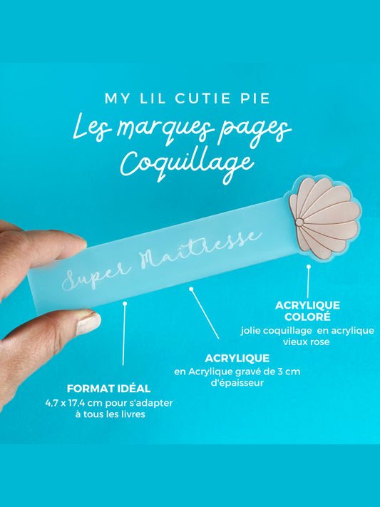 Marque Page Coquillage