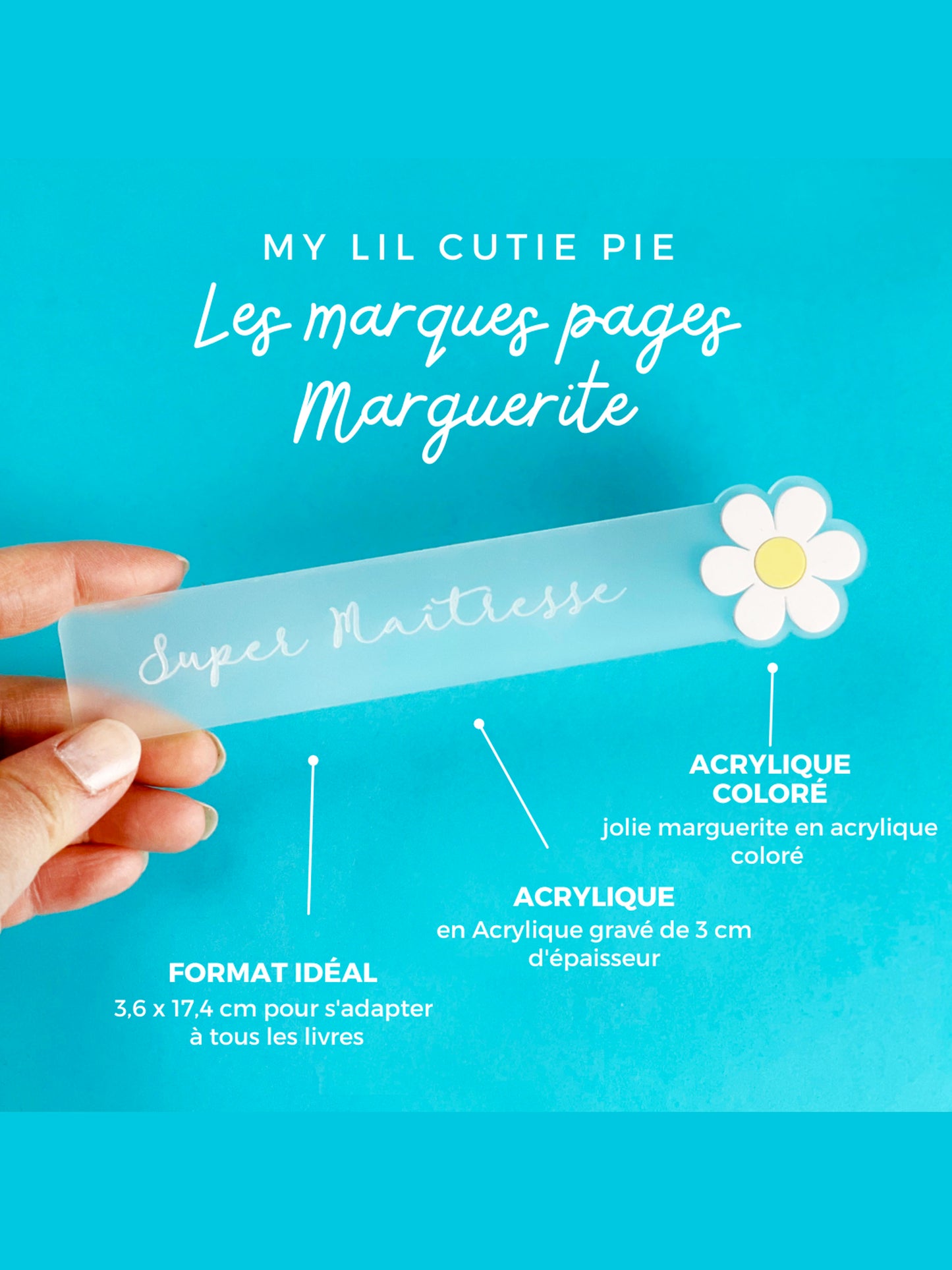 Marque Page Marguerite