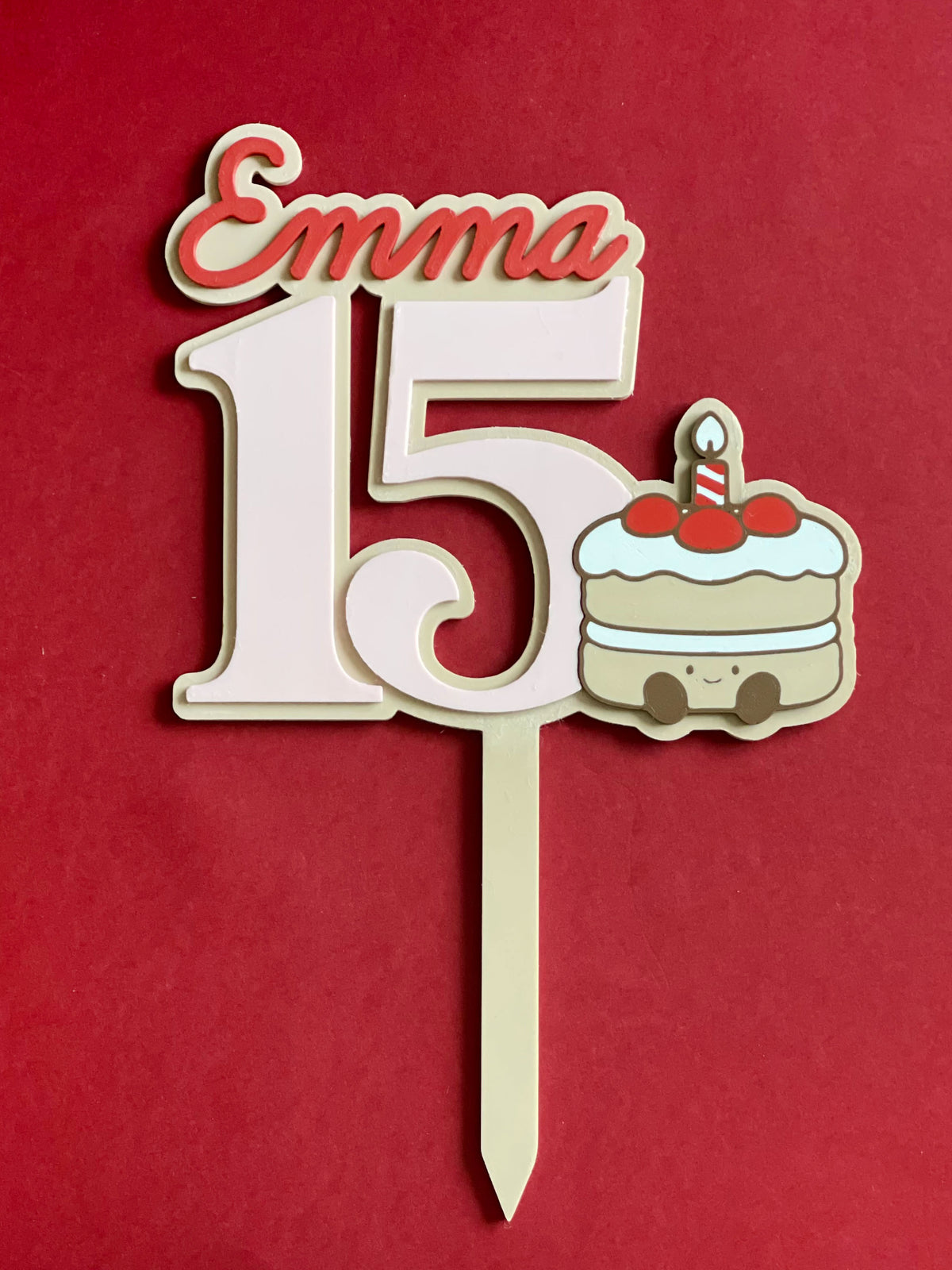 Cake topper Cake