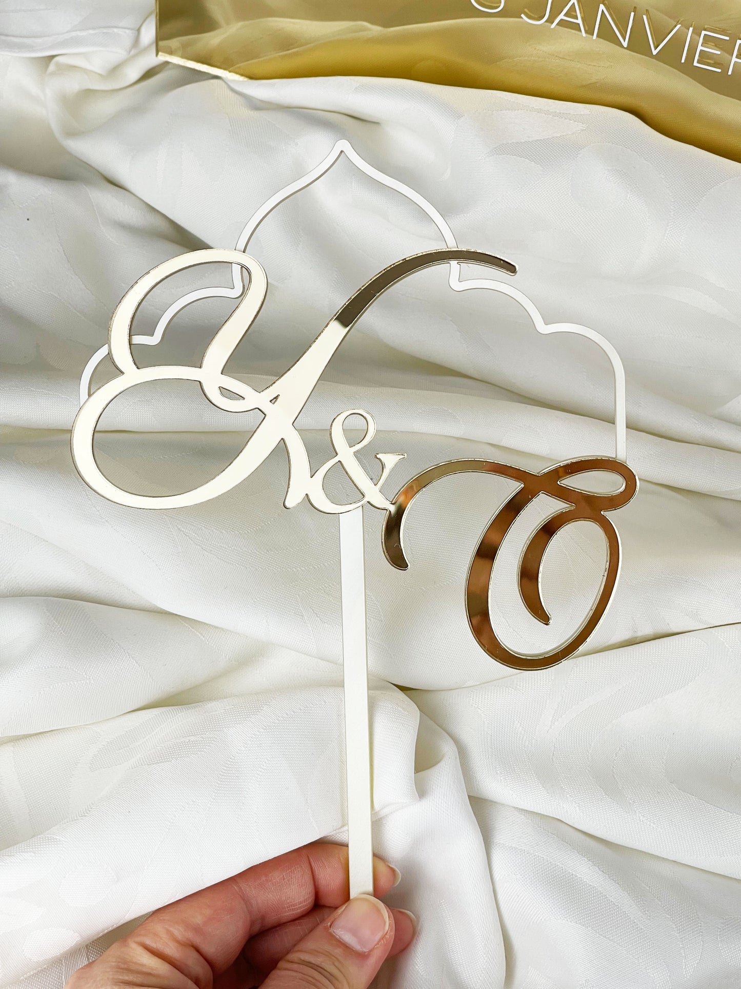 Cake topper Mariage Oriental