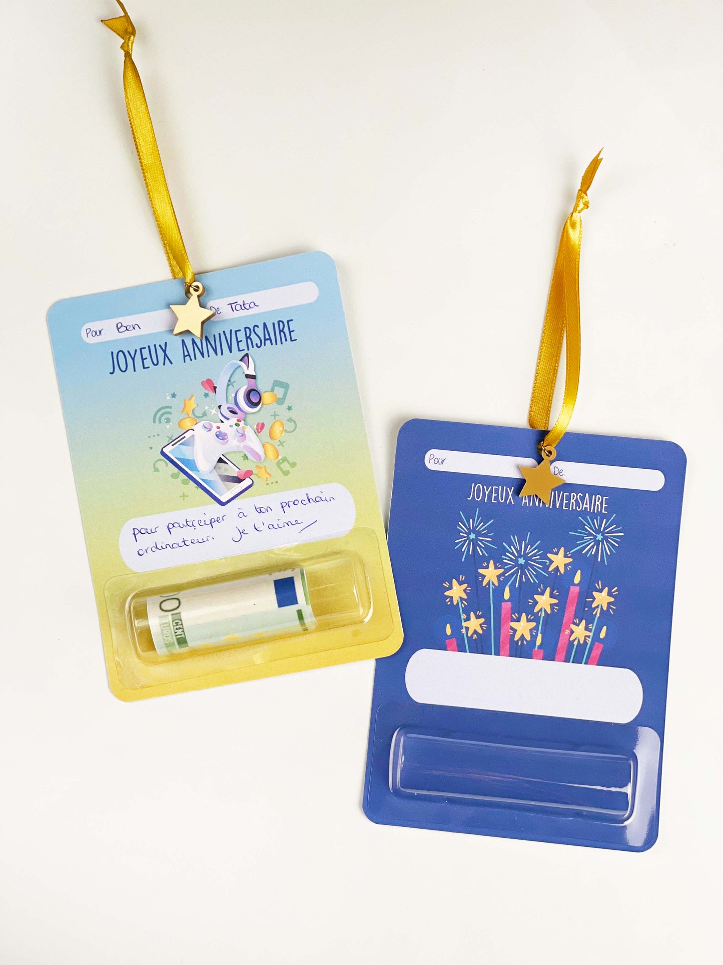 Carte Cadeau/Carte Billet anniversaire