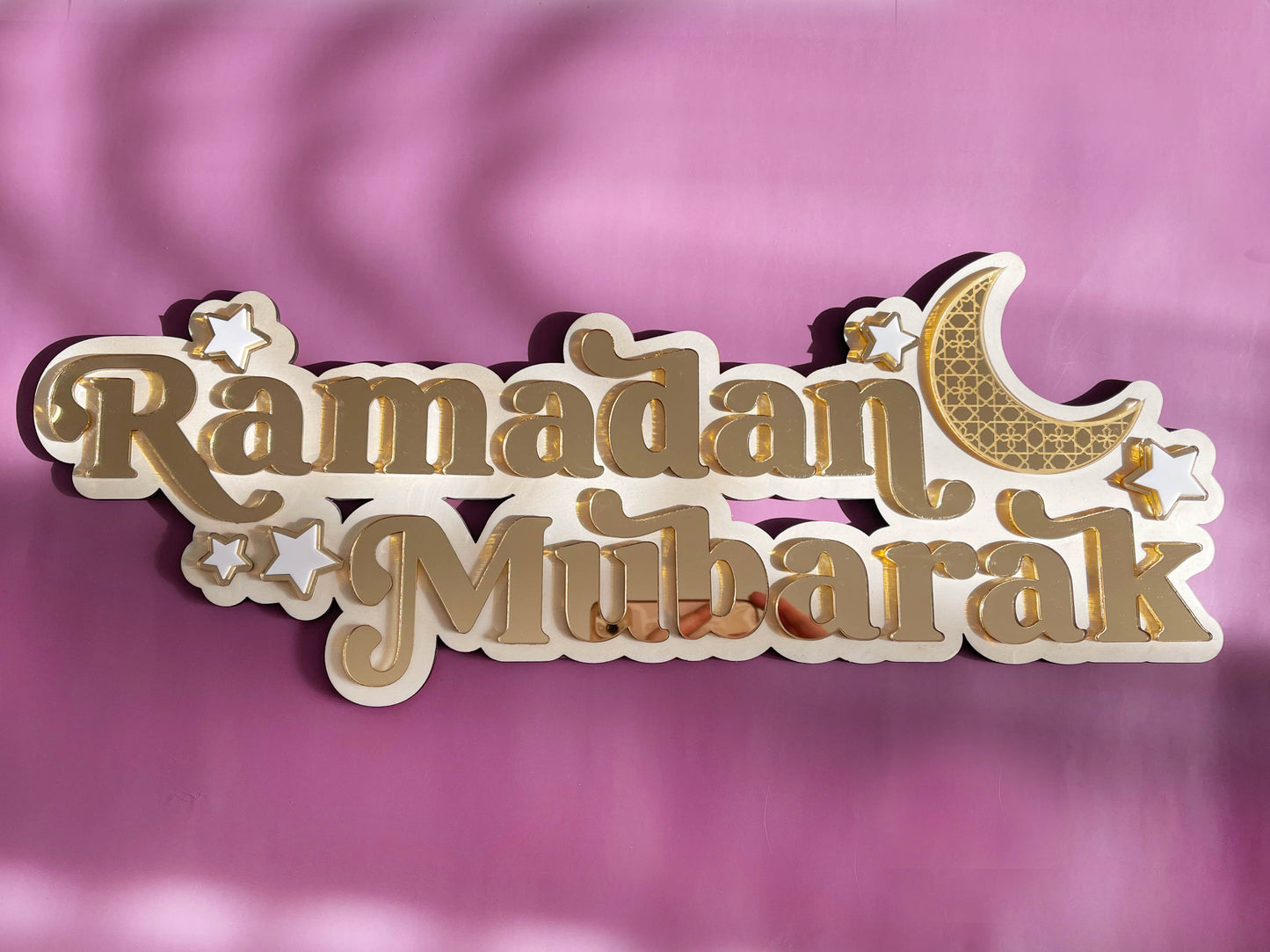 Panneau mural Ramadan Mubarak