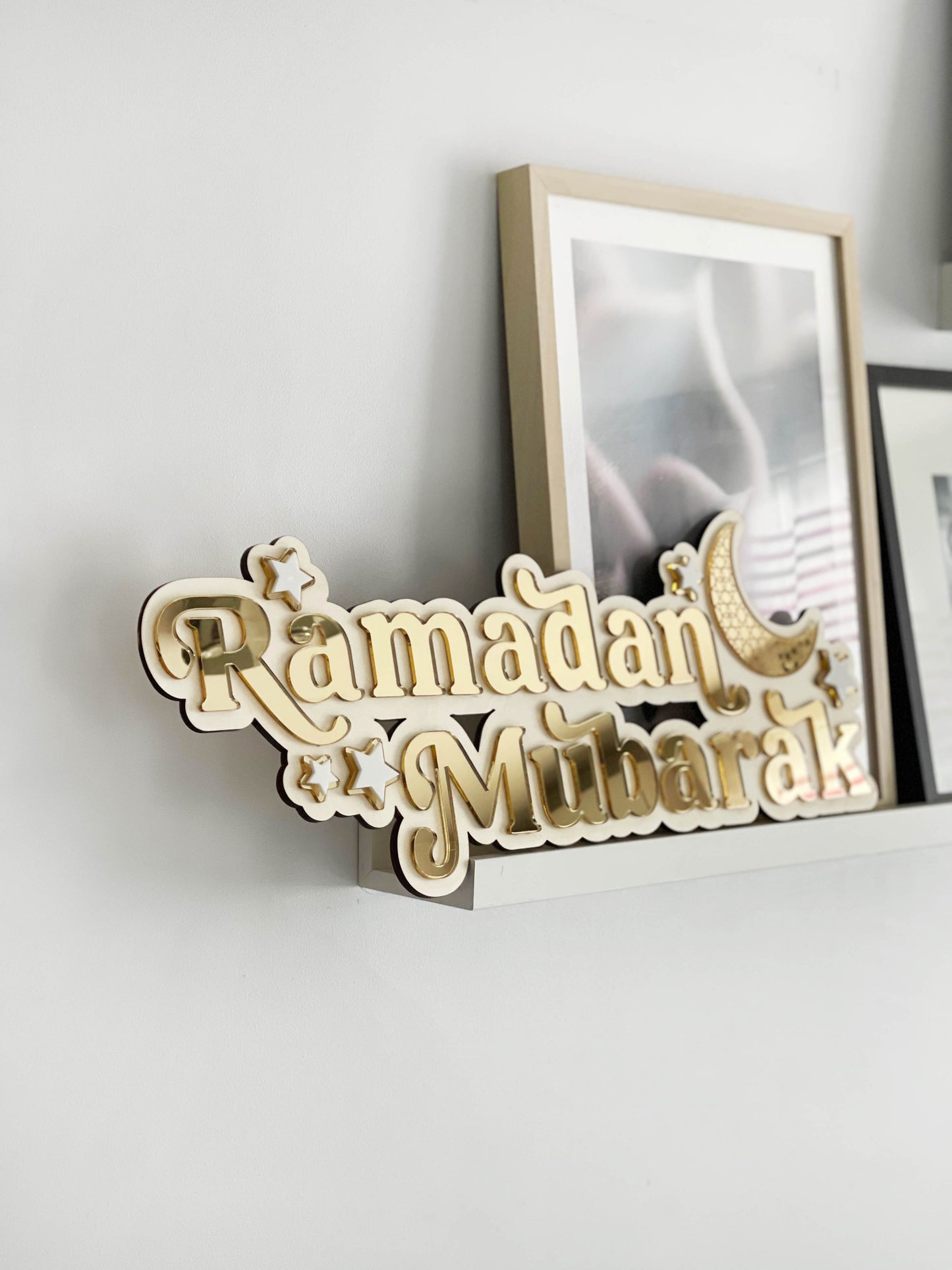 Panneau mural Ramadan Mubarak