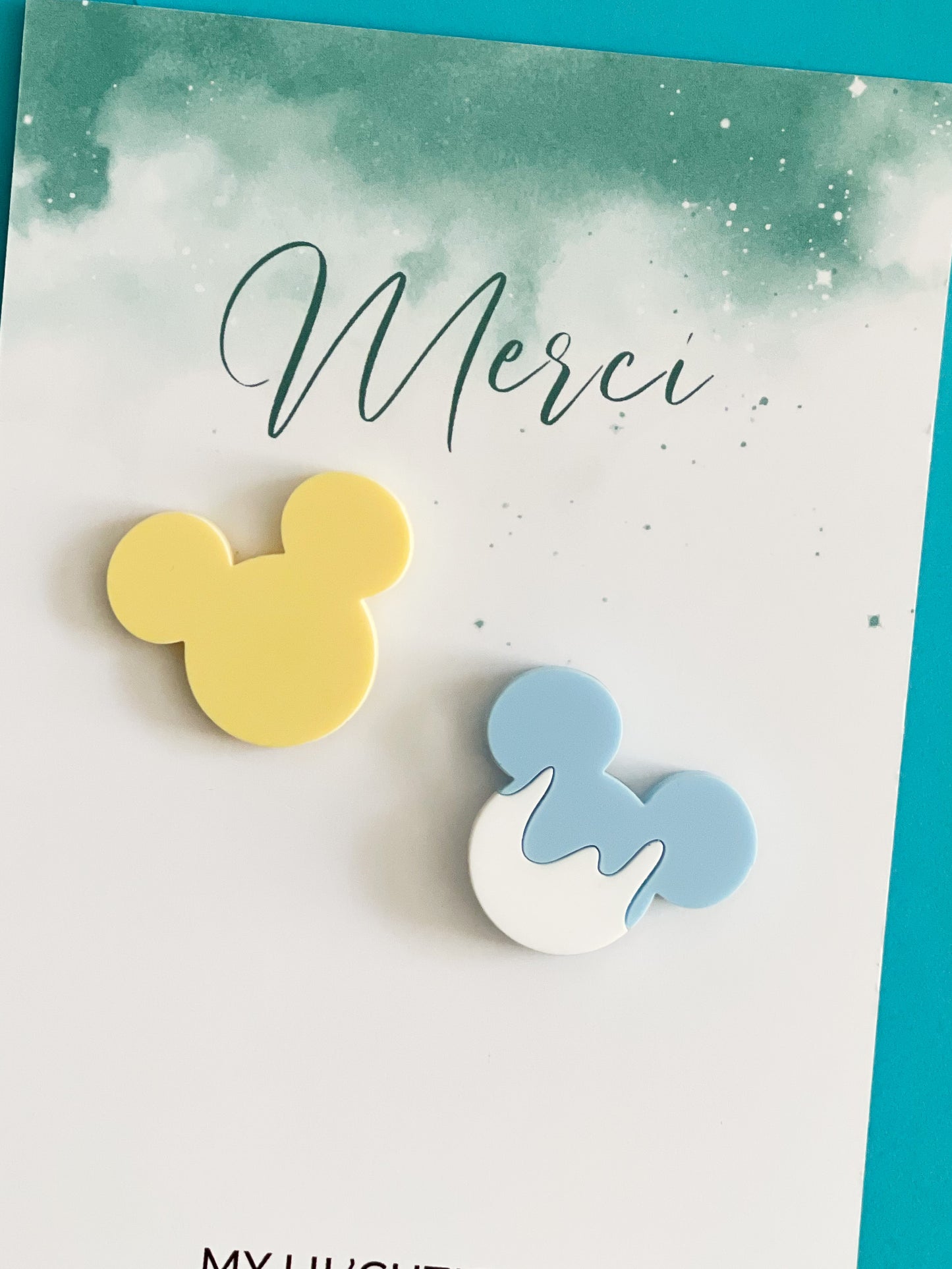 Duo Pins Glace Souris