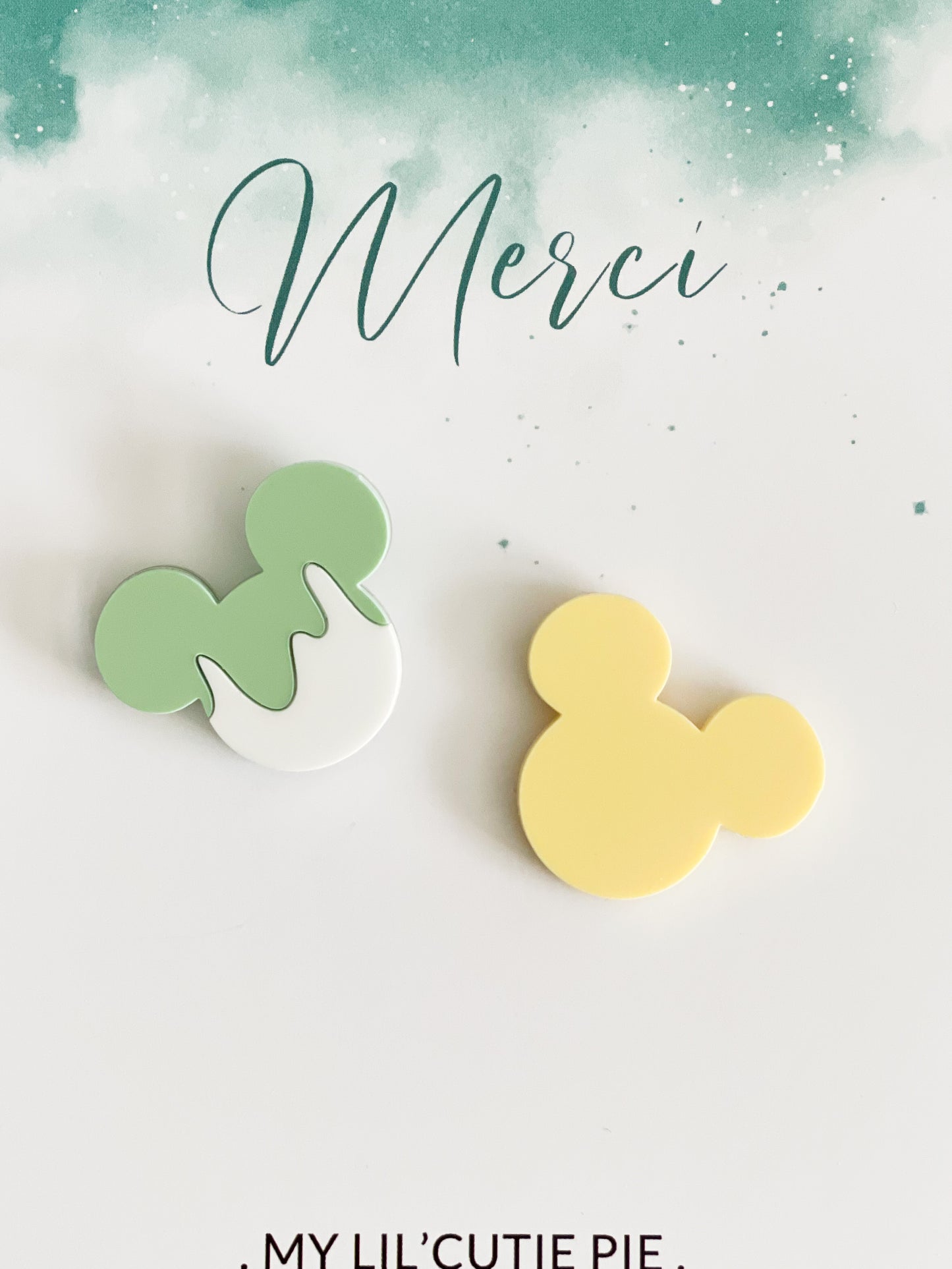 Duo Pins Glace Souris