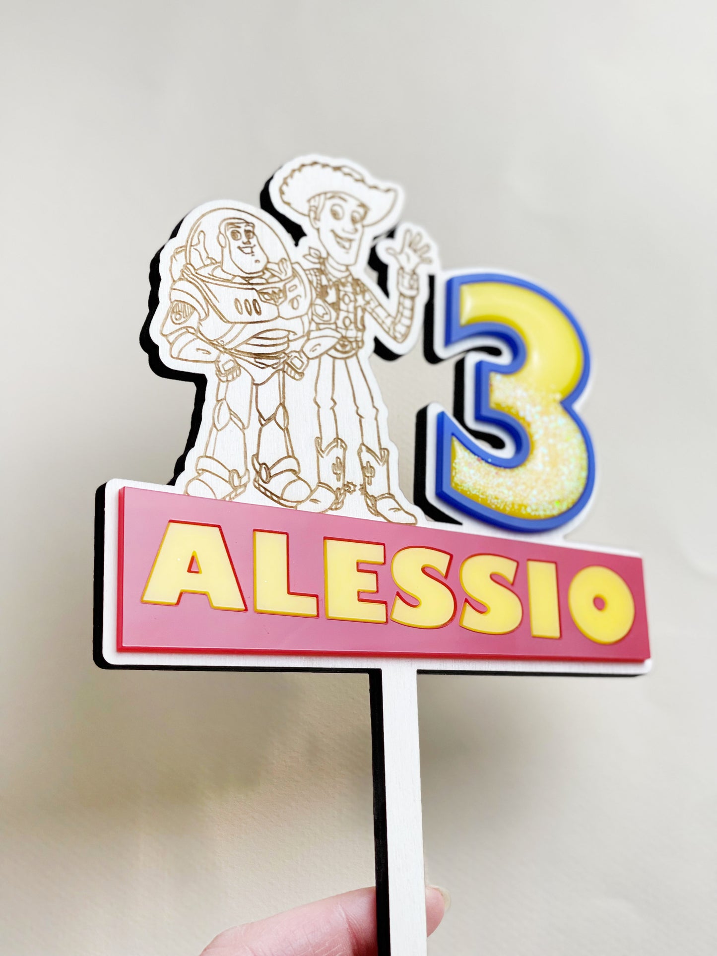 Cake topper Toy Story