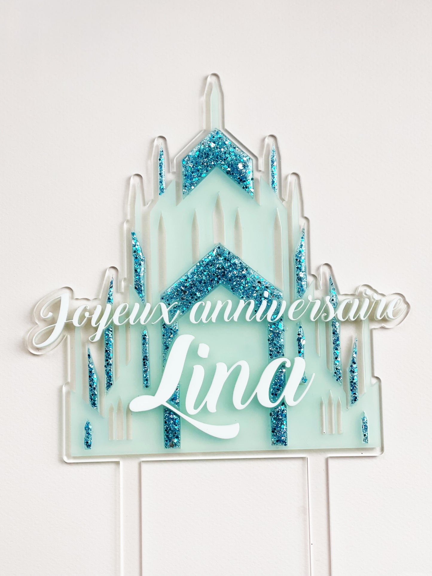 Cake topper Château Frozen