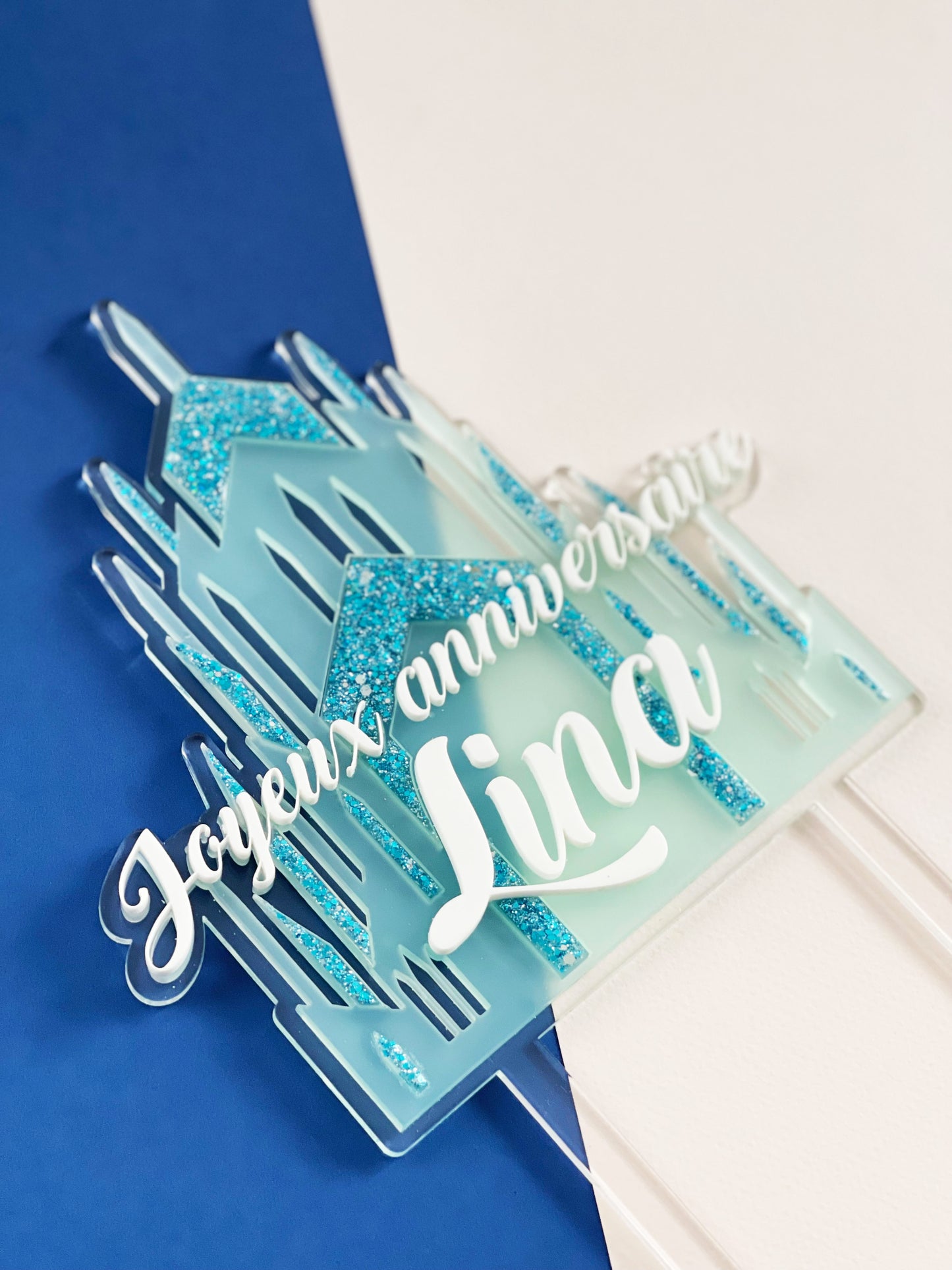 Cake topper Château Frozen