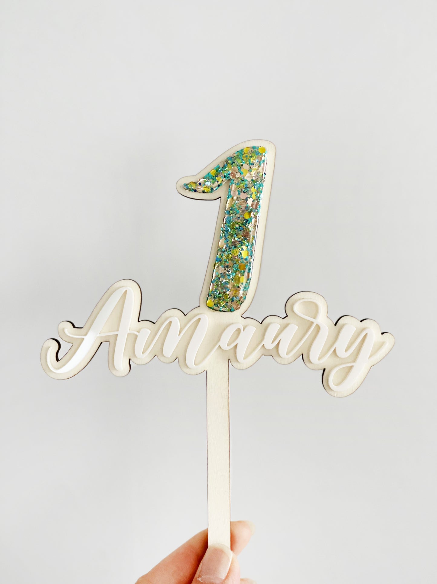 Cake topper Birthday