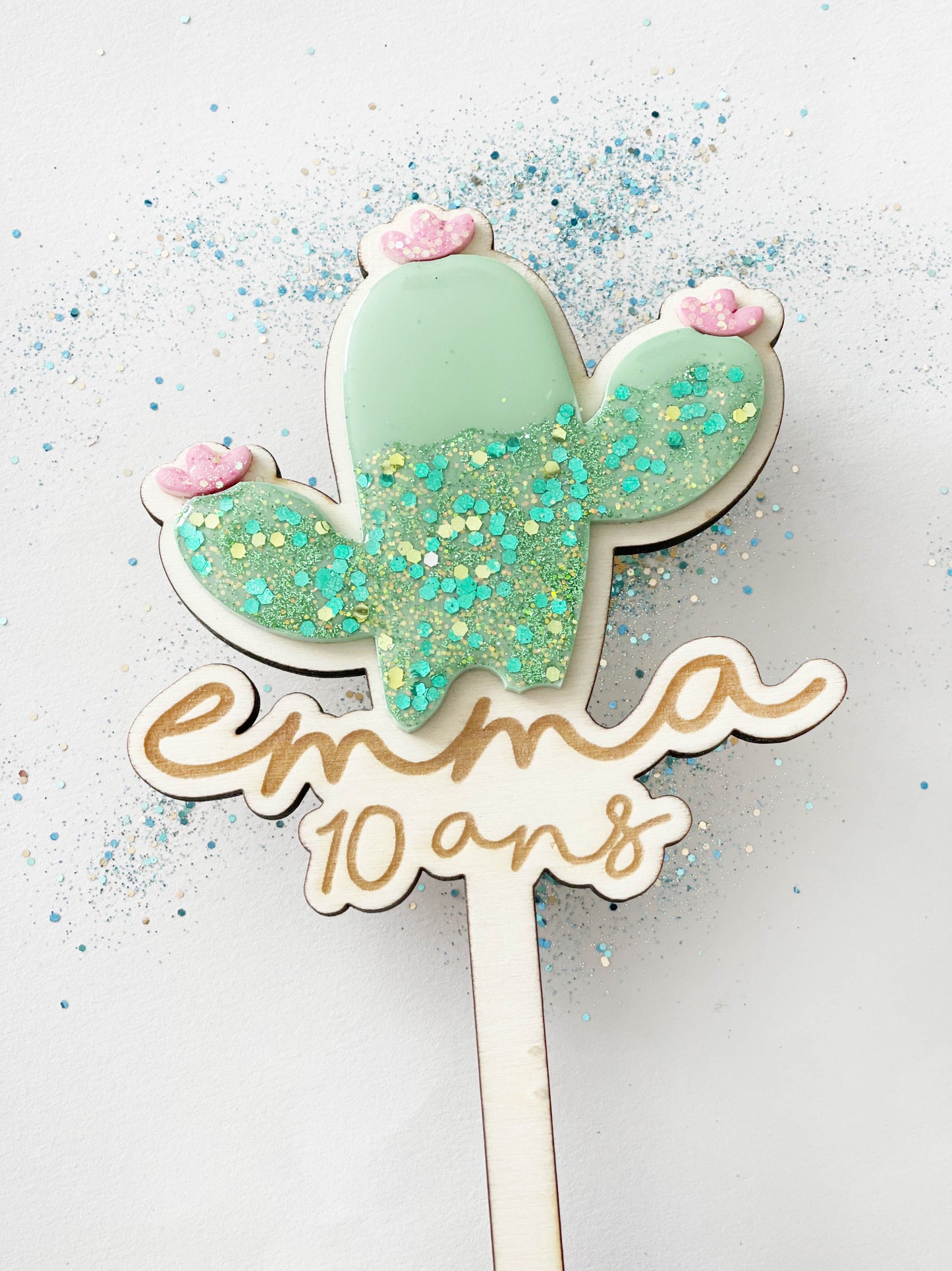 Cake topper Cactus