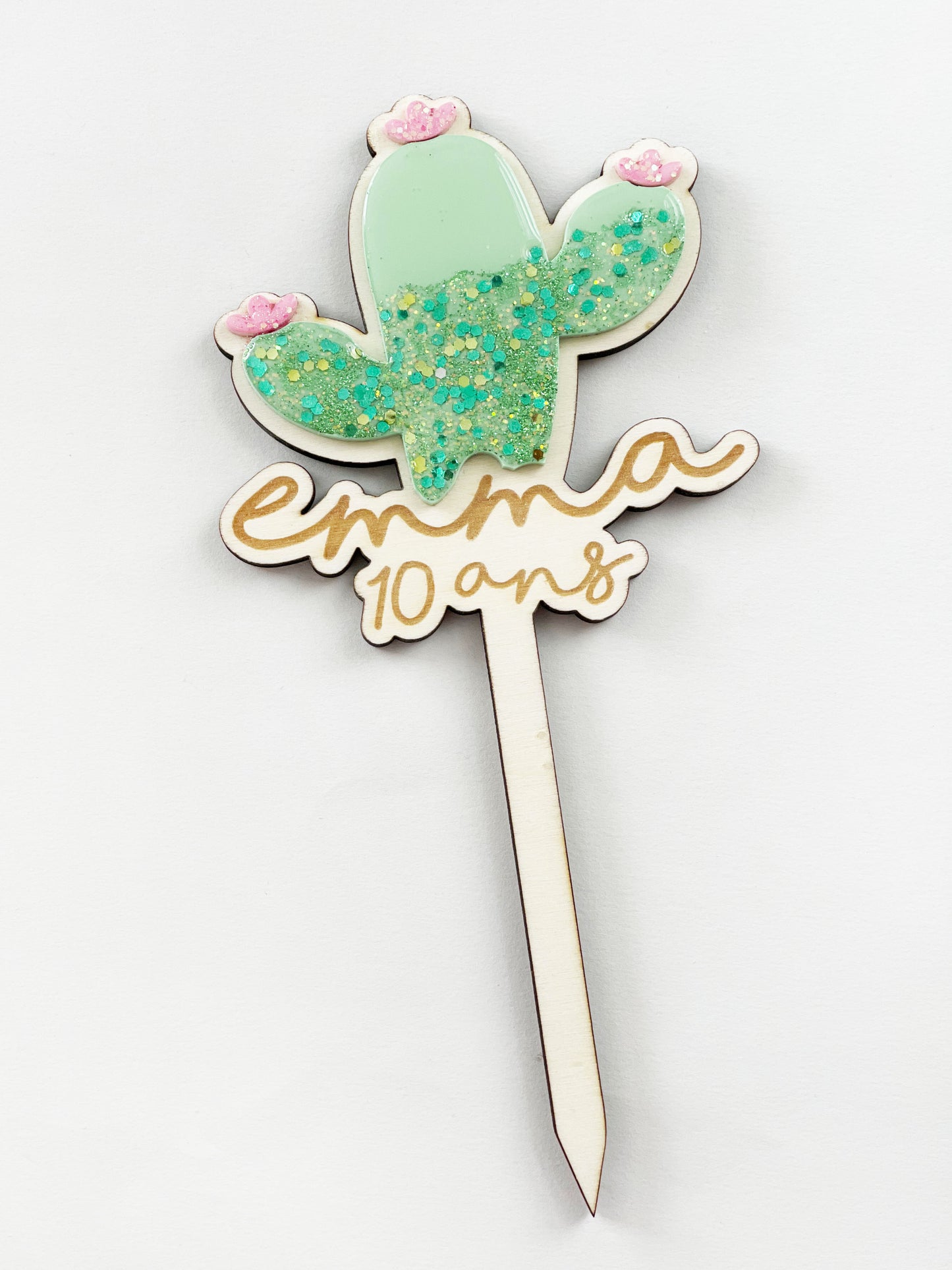 Cake topper Cactus