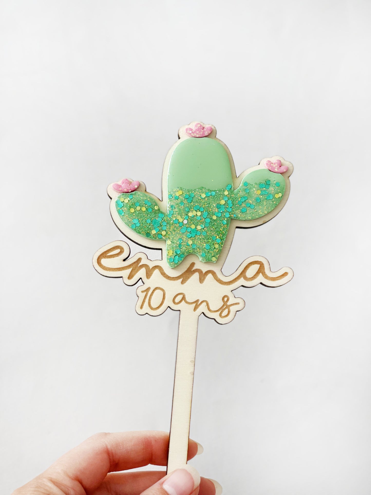 Cake topper Cactus