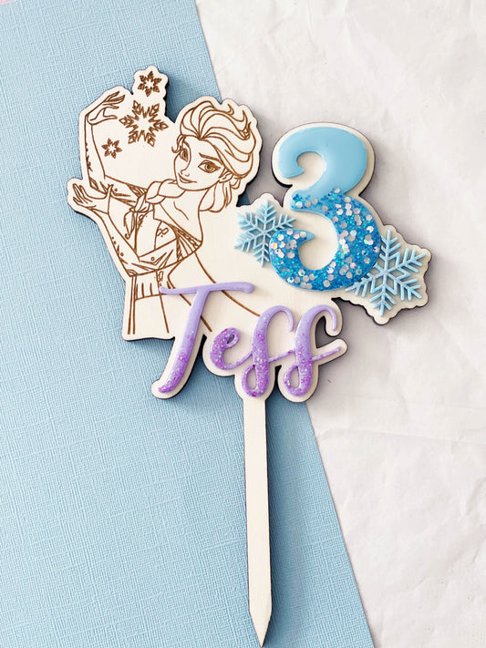 Cake topper ELSA