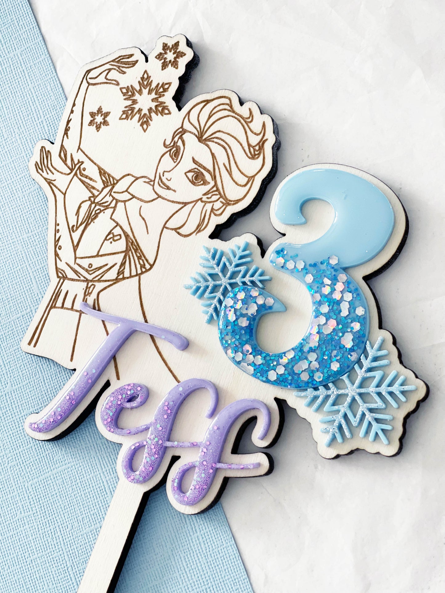 Cake topper ELSA