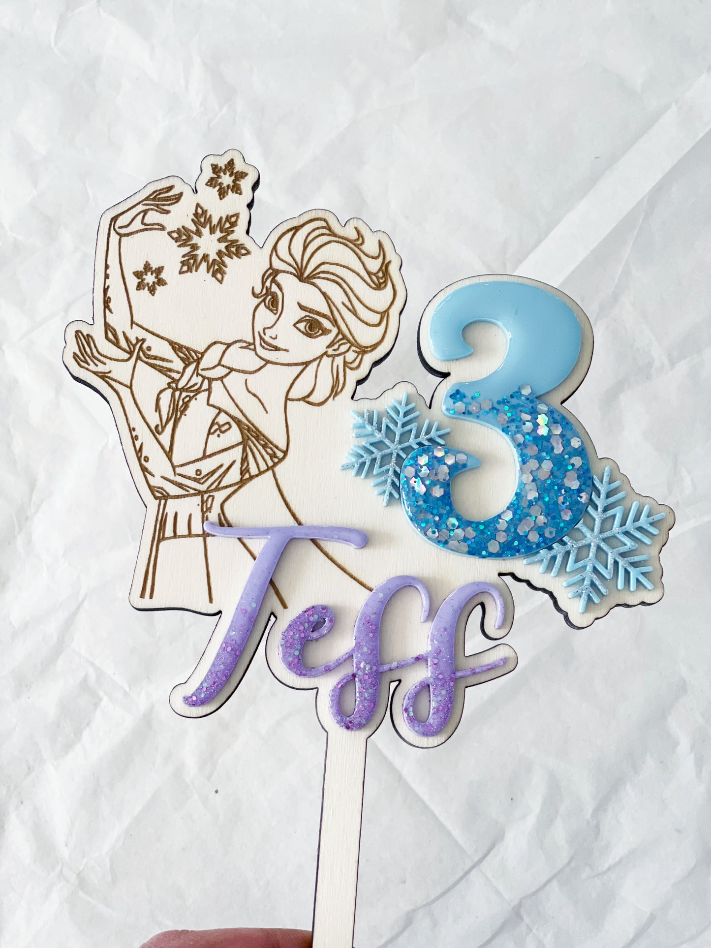 Cake topper ELSA