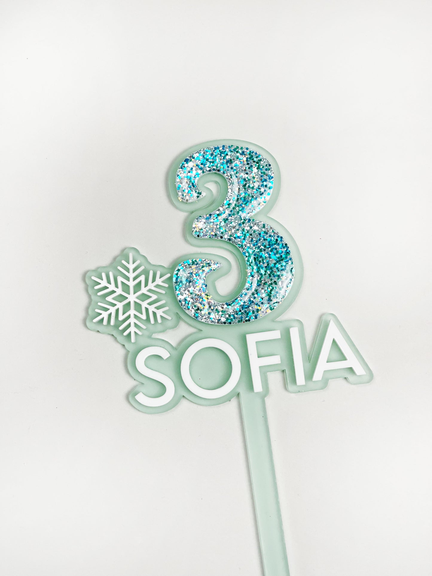 Cake topper Ice