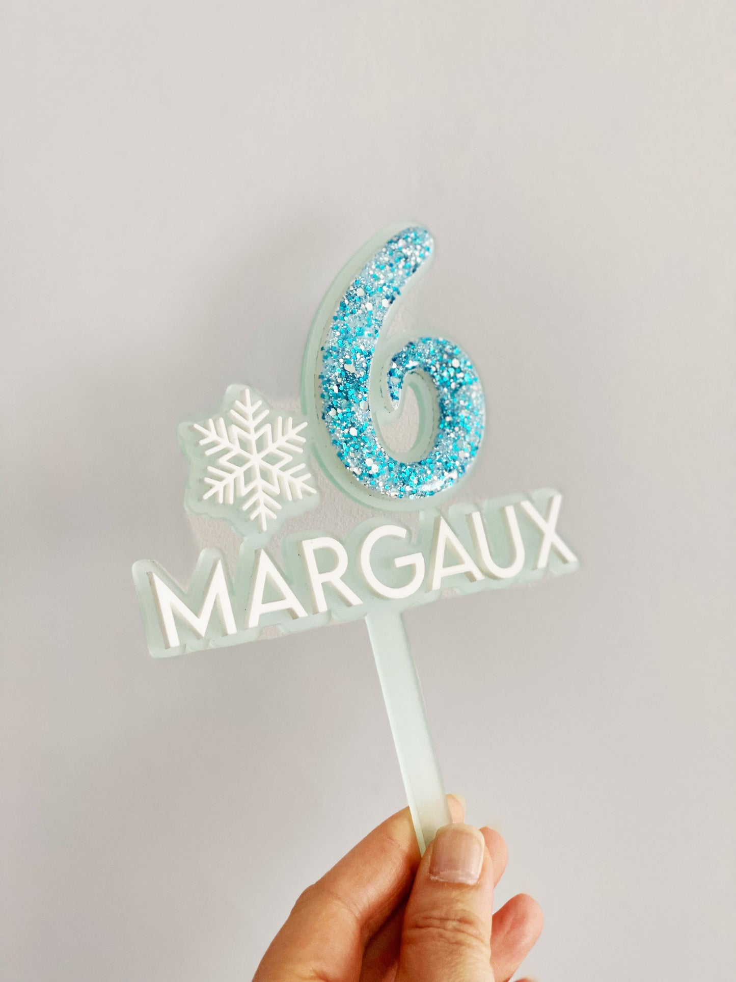 Cake topper Ice