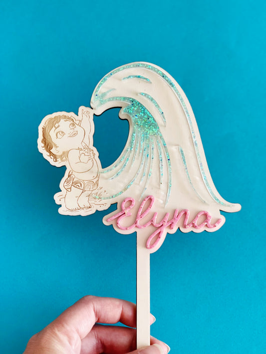 Cake topper Moana