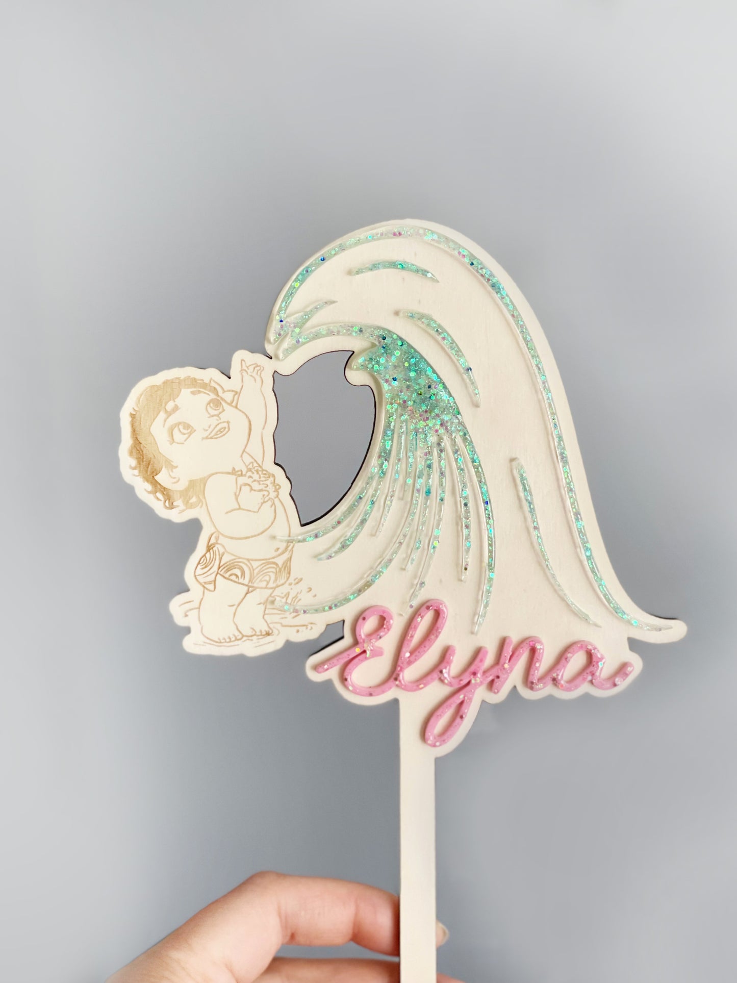 Cake topper Moana