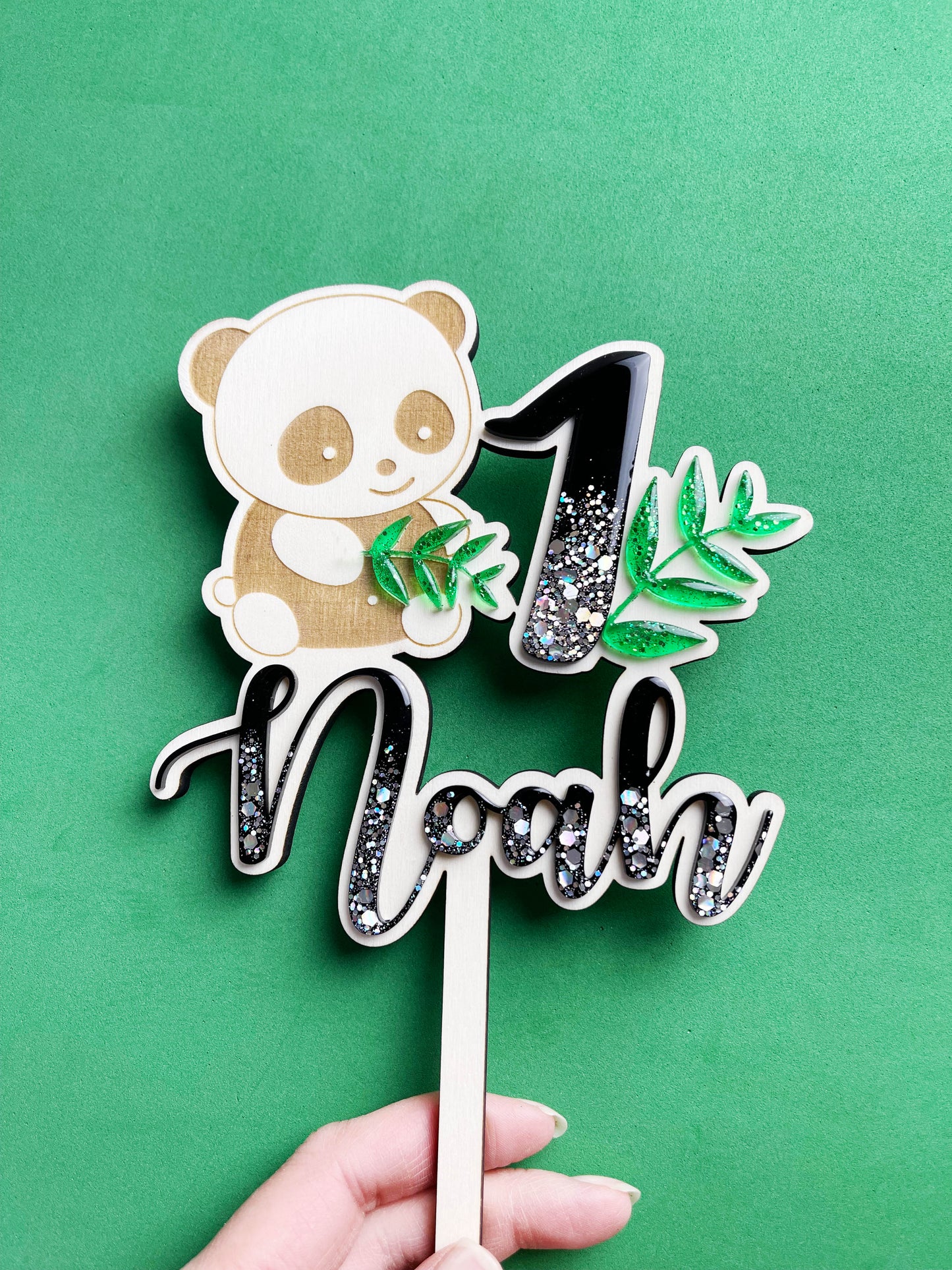 Cake topper Panda