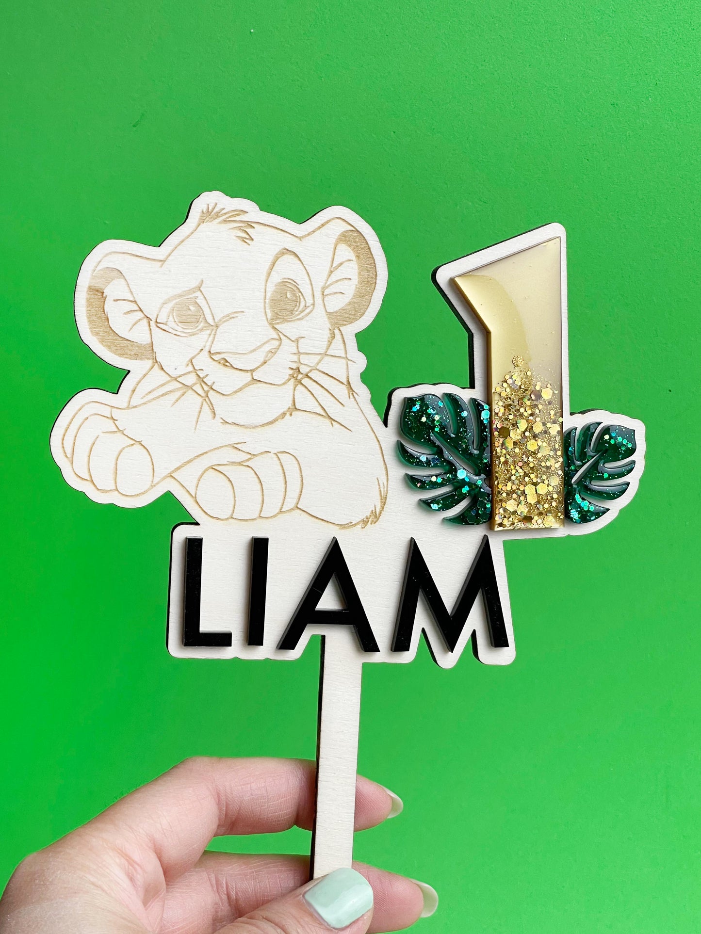 Cake topper Lionceau